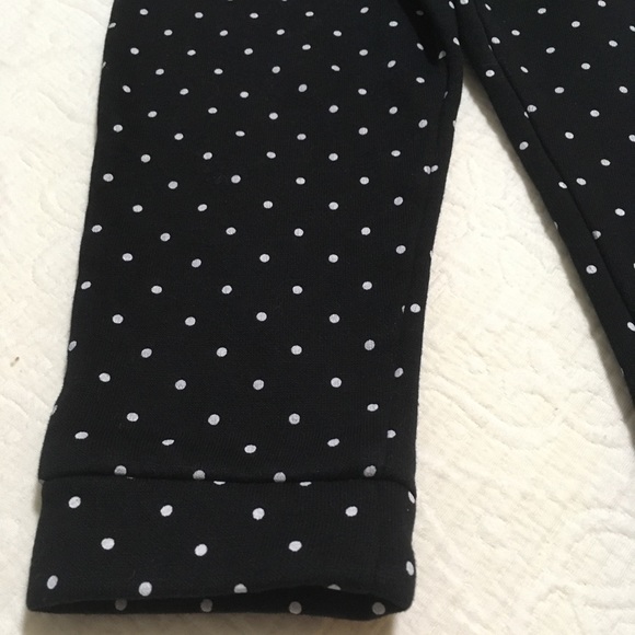 18-24m (4/$20) Black Polka Dot Sweatpants by George - Picture 2 of 7